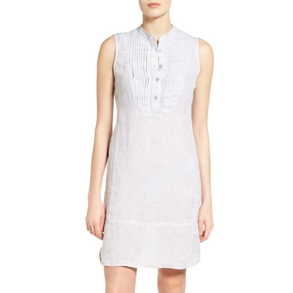 Nic & Zoe Nordstrom’s Linen Sleeveless Tunic Dress - Picture 3 of 8
